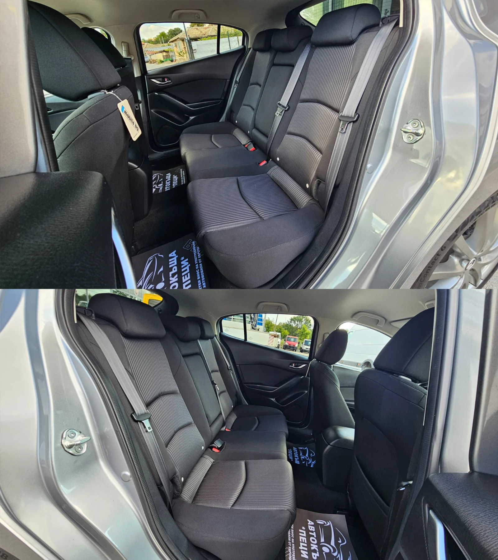 Mazda 3 2.0Sky AUTO CH-8бр ДЖАНТИ-ДИСТРОНИК-ИСТОРИЯ-ЛИЗИНГ, снимка 13 - Автомобили и джипове - 56139161