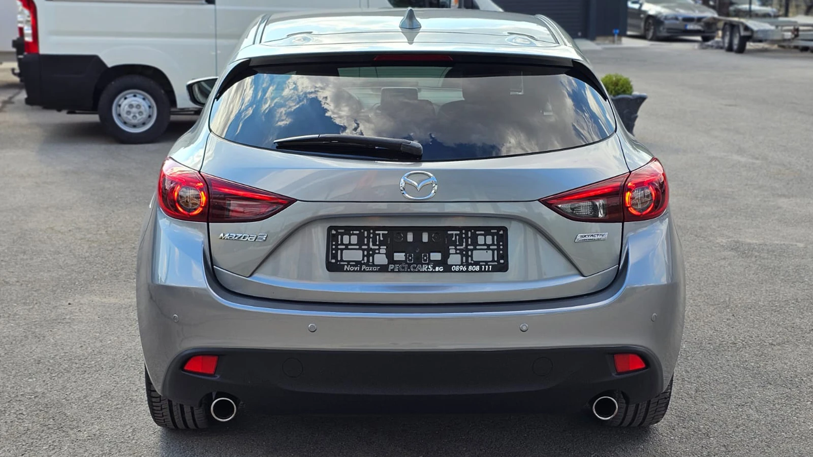 Mazda 3 2.0Sky AUTO CH-8бр ДЖАНТИ-ДИСТРОНИК-ИСТОРИЯ-ЛИЗИНГ, снимка 5 - Автомобили и джипове - 56139161