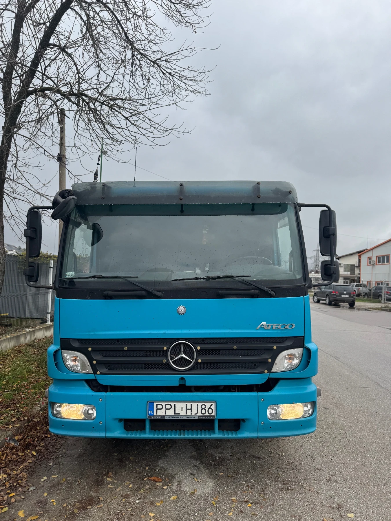 Mercedes-Benz Atego Автовоз с платформа 1229 - изображение 2
