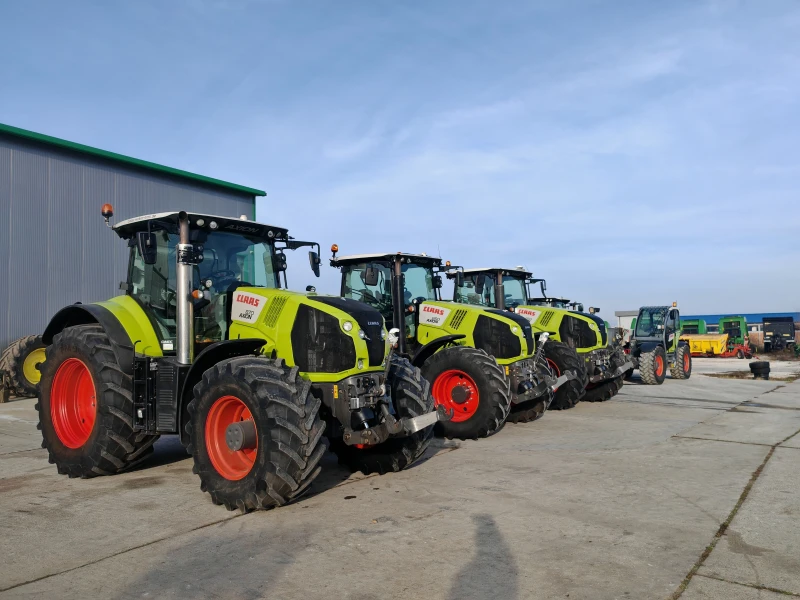 Трактор Claas Axion 870 C-matic лизинг с първоначална внос. 20% 