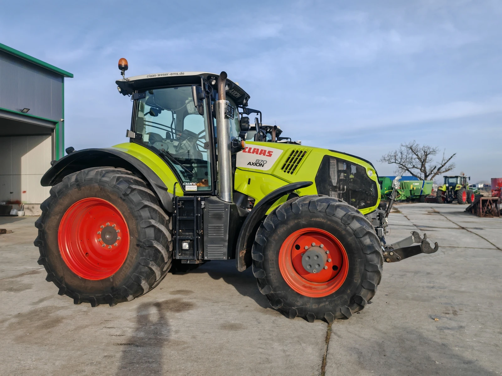 Трактор Claas Axion 870 C-matic лизинг с първоначална внос. 20%  - изображение 2