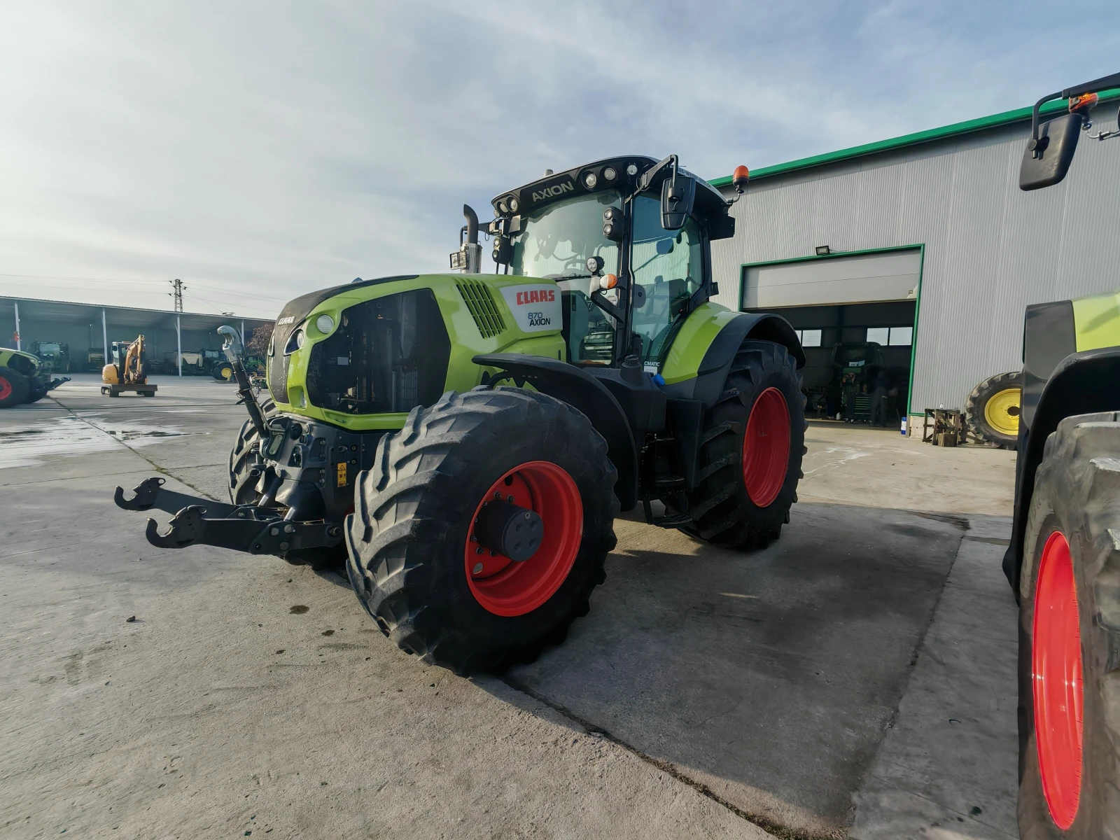 Трактор Claas Axion 870 C-matic лизинг с първоначална внос. 20%  - изображение 9