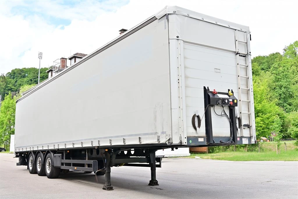 Полуремарке Schwarzmuller 3/E  Падащ борд Тристрана щора, снимка 2 - Ремаркета - 54632244