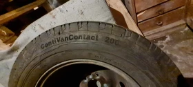 Гуми с джанти Continental 195/70R15, снимка 3 - Гуми и джанти - 47397534