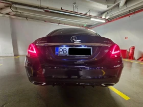 Mercedes-Benz C 220 AMG LINE, FULL LEATHER, 4MATIC, NIGHT PACKAGE, 360, снимка 7