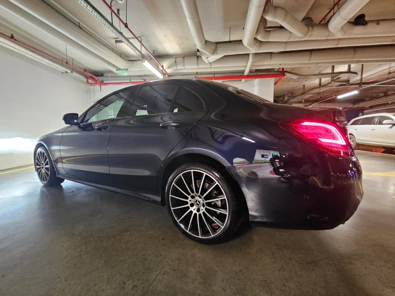 Mercedes-Benz C 220 AMG LINE, FULL LEATHER, 4MATIC, NIGHT PACKAGE, 360, снимка 5 - Автомобили и джипове - 49317988