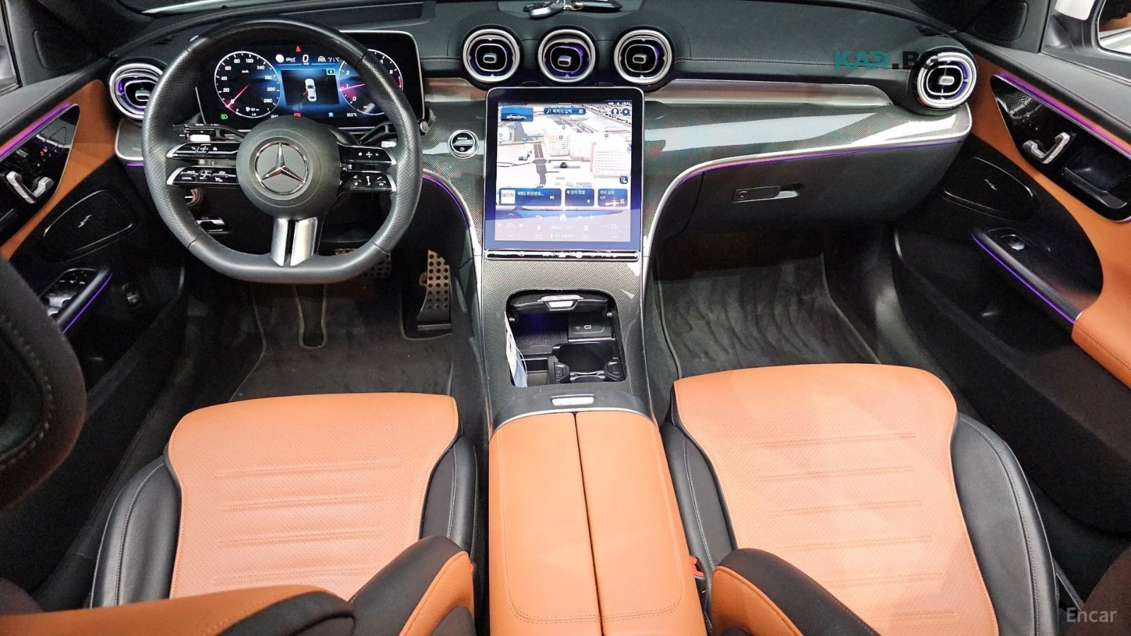 Mercedes-Benz C 300 4MATIC AMG* HUD* 360* КОЖА* НАВИ* ПАНО, снимка 5 - Автомобили и джипове - 56200473