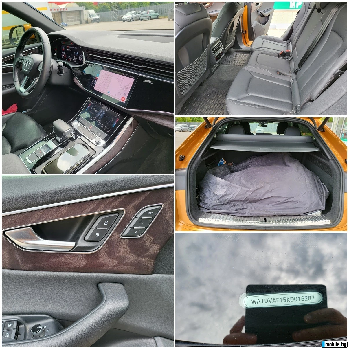 Audi Q8 55 TFSI/ S-LINE/Mild-Hybrid/ QUATTRO/ | Mobile.bg — изображение 17