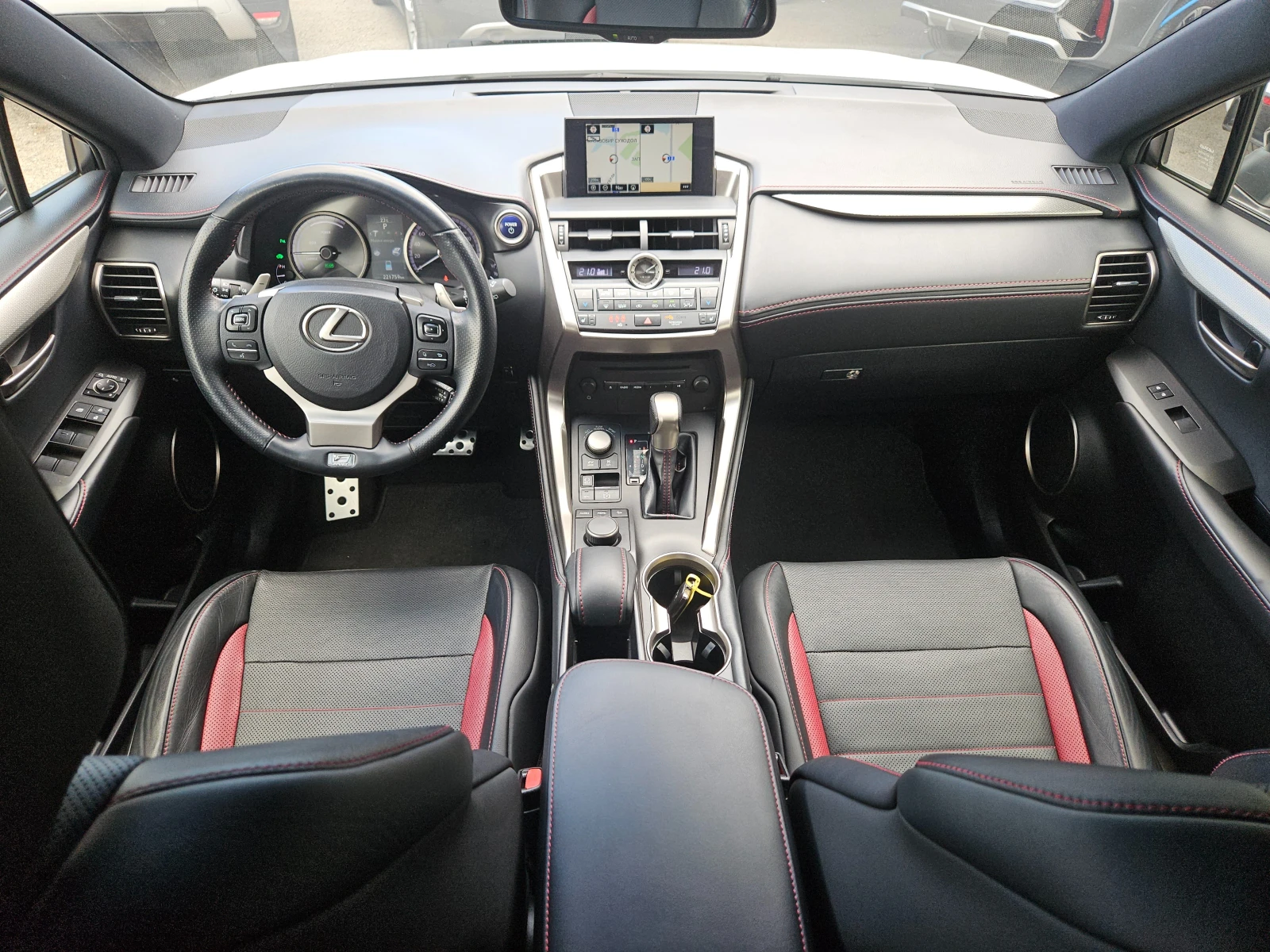 Lexus NX 300h 2.5Hybrid/F-SPORT/4X4/ACC/LED/NAVI/БЛУТУТ/EURO6B - изображение 10