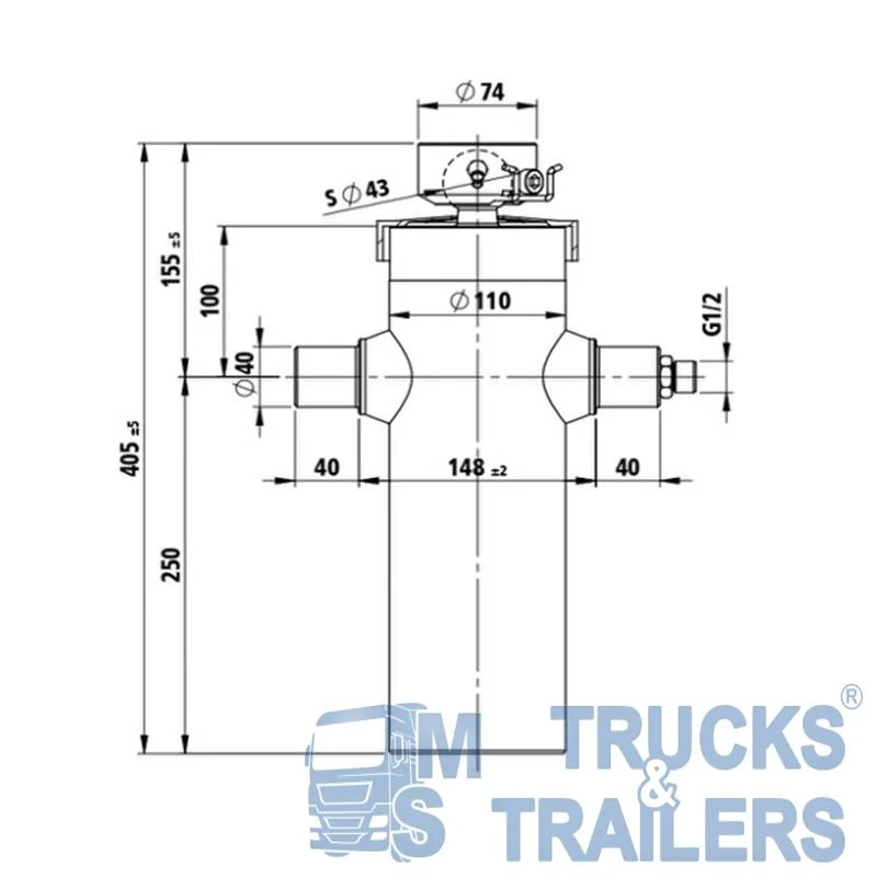 Mercedes-Benz Atego Хидравлични цилиндри PENTA, снимка 6 - Камиони - 25470548