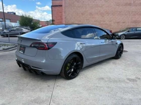 Tesla Model 3 WHITE INTERIOR / LFP BATTERY / NARDO GREY WRAP / А, снимка 5