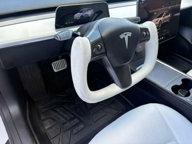 Tesla Model 3 WHITE INTERIOR / LFP BATTERY / NARDO GREY WRAP / А, снимка 11 - Автомобили и джипове - 55879677