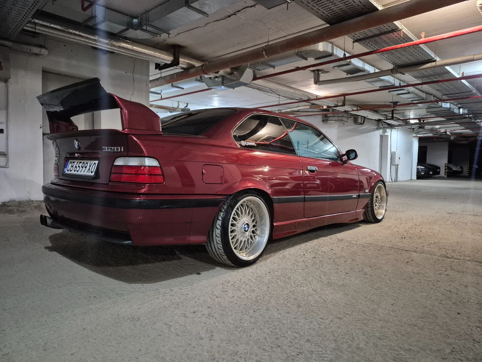BMW 328 ДОПЪЛНИТЕЛНА ИНФОРМАЦИЯ Оригинален цвят Calypsorot, снимка 4 - Автомобили и джипове - 53866259
