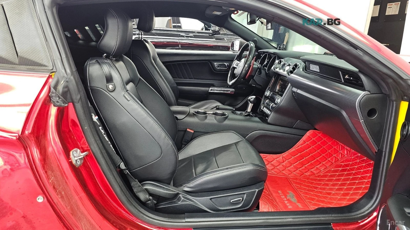 Ford Mustang 2.3 Eco Boost* DISTRONIC* ПОДГРЕВ* ОБДУХВАНЕ* , снимка 7 - Автомобили и джипове - 55903230