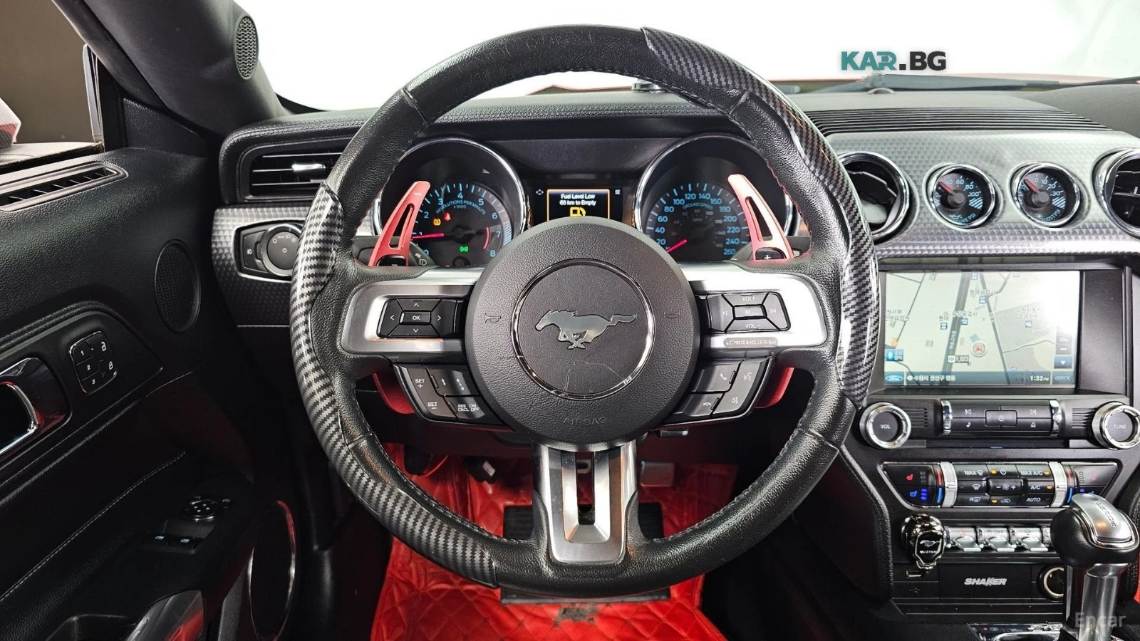 Ford Mustang 2.3 Eco Boost* DISTRONIC* ПОДГРЕВ* ОБДУХВАНЕ* , снимка 9 - Автомобили и джипове - 55903230
