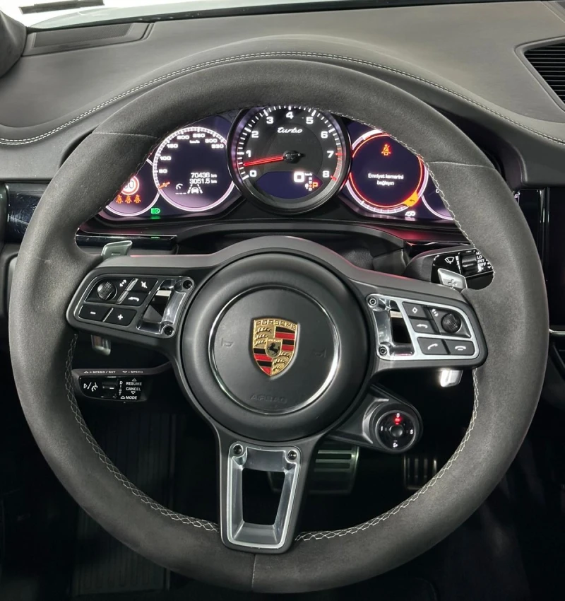 Porsche Cayenne Coupe Turbo Ceramic* Burm* HuD* Pano* Вентилация, снимка 12 - Автомобили и джипове - 53538506