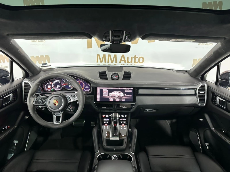 Porsche Cayenne Coupe Turbo Ceramic* Burm* HuD* Pano* Вентилация, снимка 10 - Автомобили и джипове - 53538506