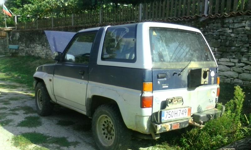 Daihatsu Feroza 1,6i, снимка 4 - Автомобили и джипове - 44596345