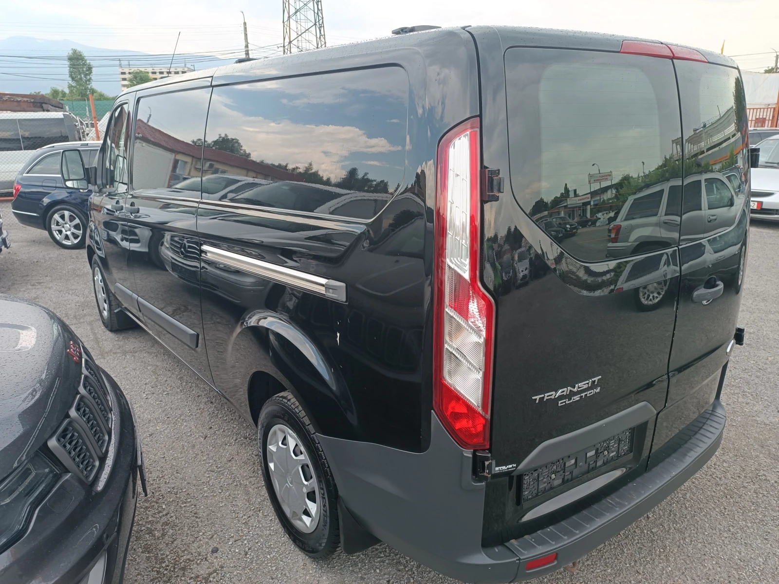 Ford Transit Custom НОВ ВНОС ОТ ШВЕЙЦАРИЯ!!!  222 хил.км!!!!, снимка 15 - Бусове и автобуси - 55000041