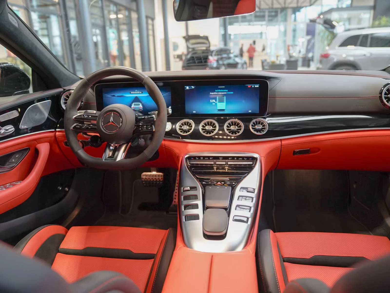 Mercedes-Benz AMG GT 63 S E PERF./843HP/PANO/3d BURM./AERO/166h, снимка 6 - Автомобили и джипове - 53926452