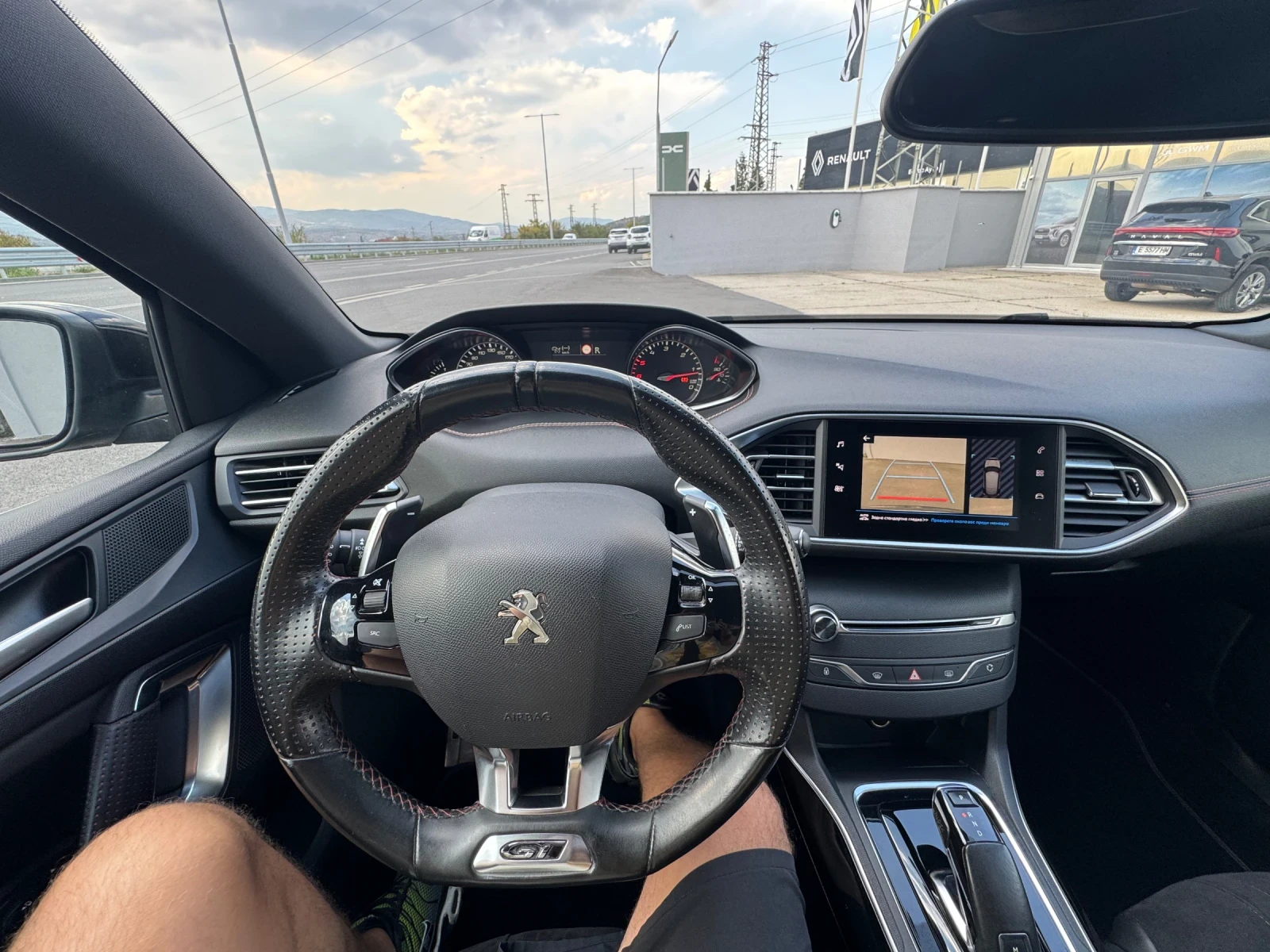 Peugeot 308 2.0HDI GT Line Реални километри Сервизна книжна, снимка 14 - Автомобили и джипове - 55931111
