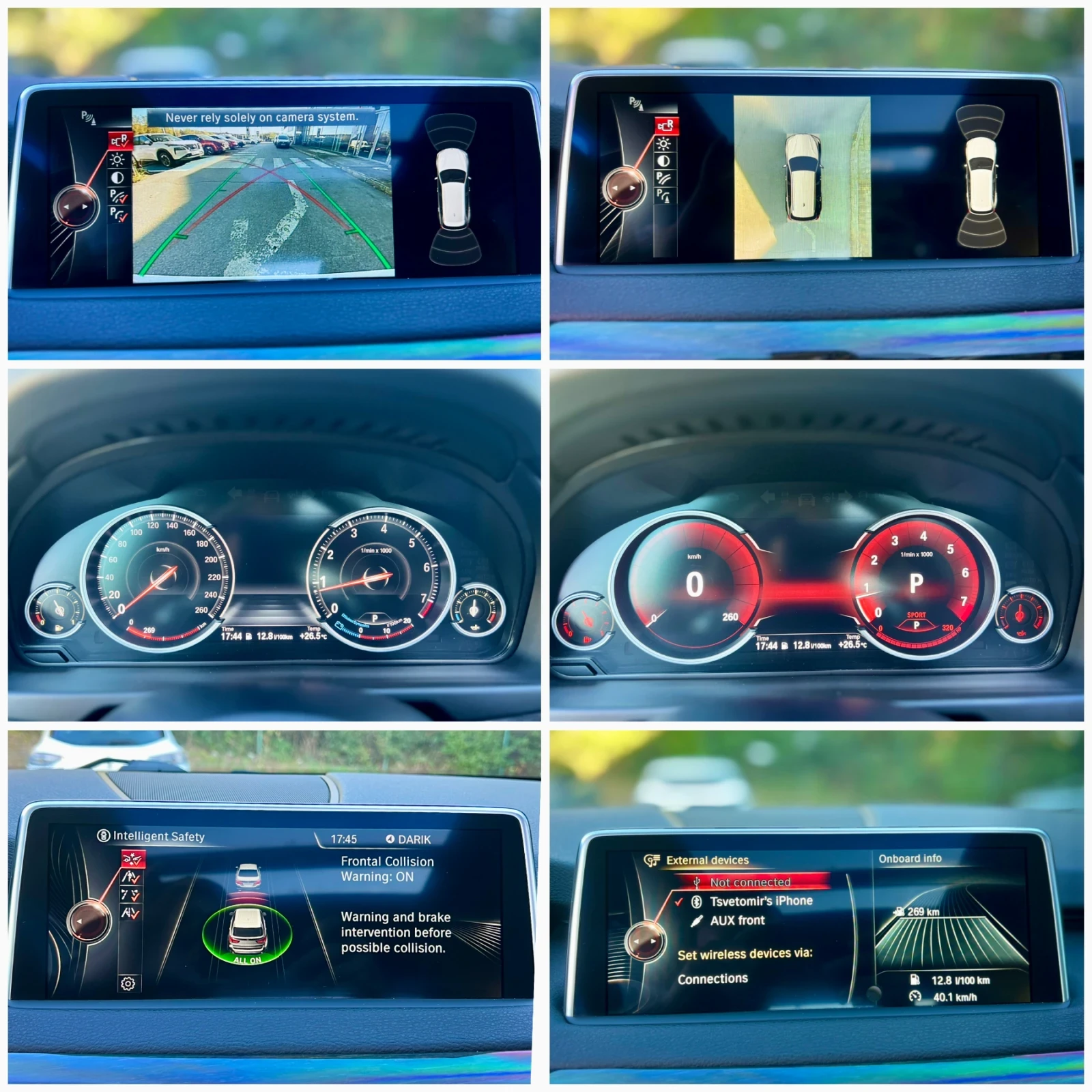 BMW X5 xDrive35i M Sport HUD Harman Kardon 360  Pano Soft, снимка 15 - Автомобили и джипове - 56121626