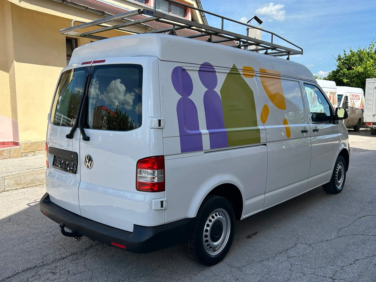 VW Transporter 2.0TDI MAXI 2 СТР. ВРАТИ, снимка 5 - Бусове и автобуси - 54721403