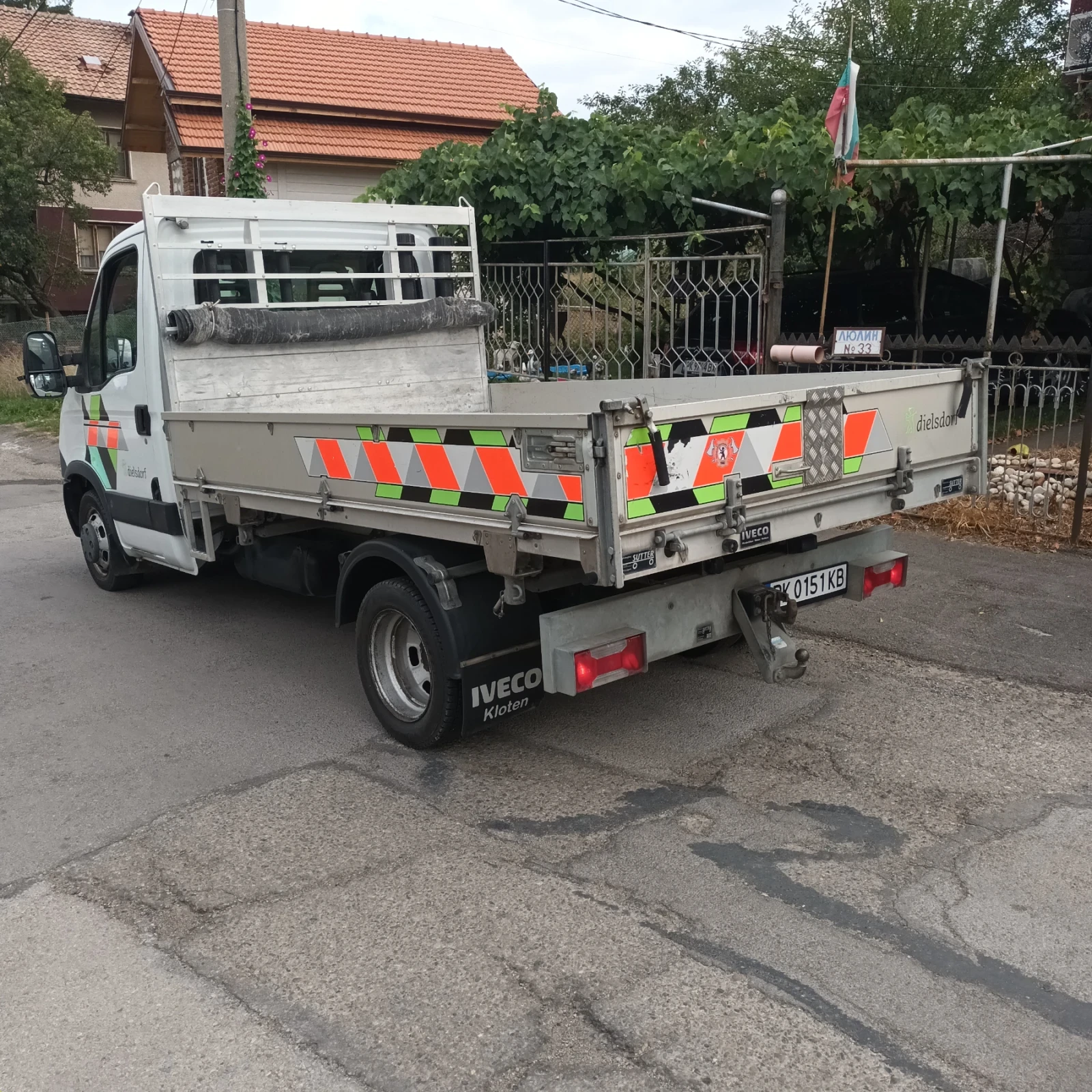 Iveco 35c15 САМОСФАЛ ТРИСТРАНО ИСИПВАНЕ, снимка 9 - Бусове и автобуси - 55214241