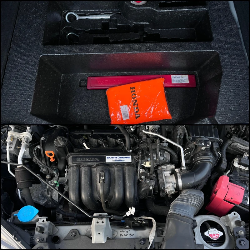 Honda Jazz 1.3i-VTEC AВТОМАТИК EURO6b , снимка 16 - Автомобили и джипове - 52842842