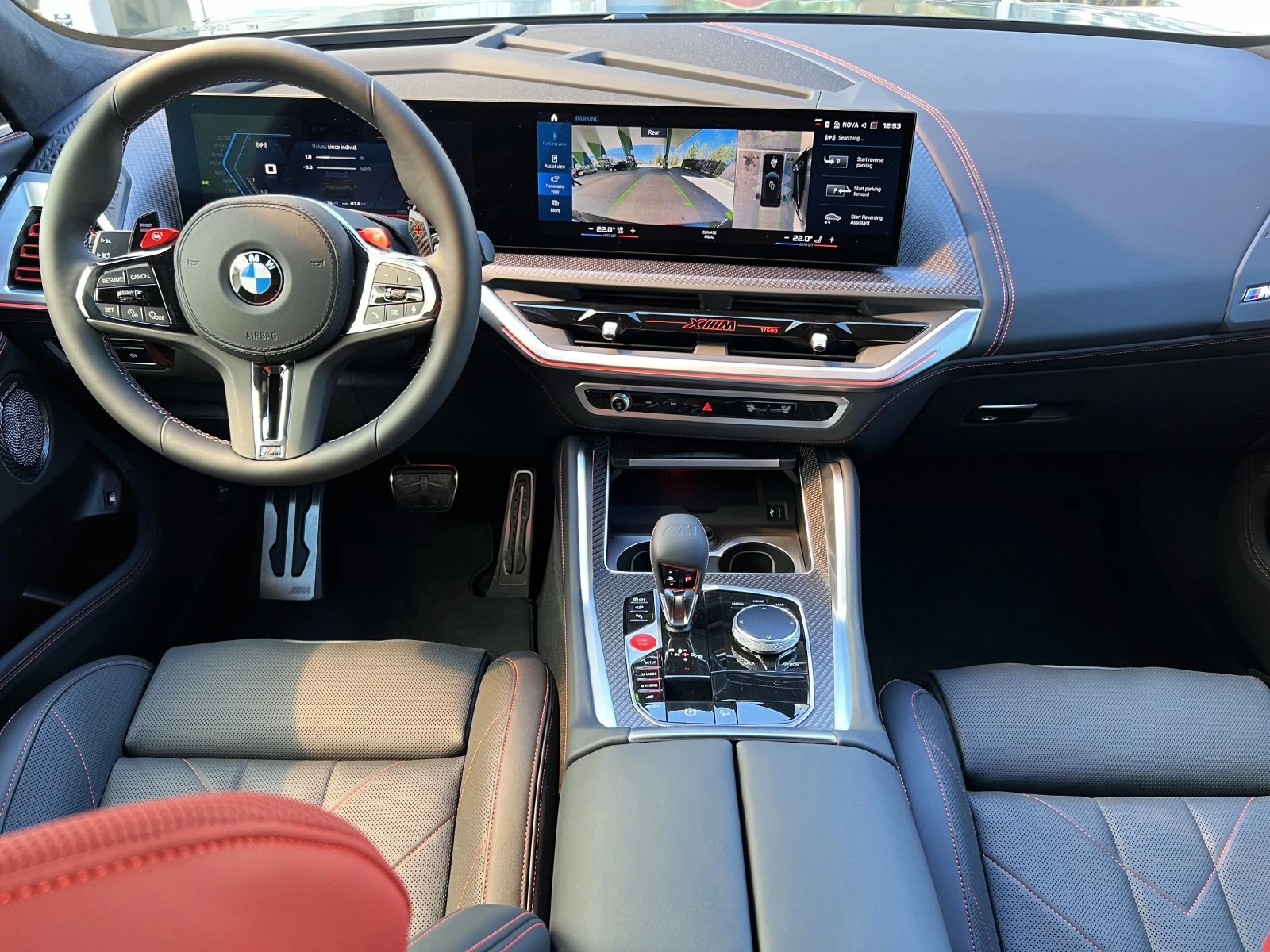 BMW XM RED LABEL/1 OF 500/PLUG-IN/CARBON/B&W/360/HEAD UP/ | Mobile.bg   12