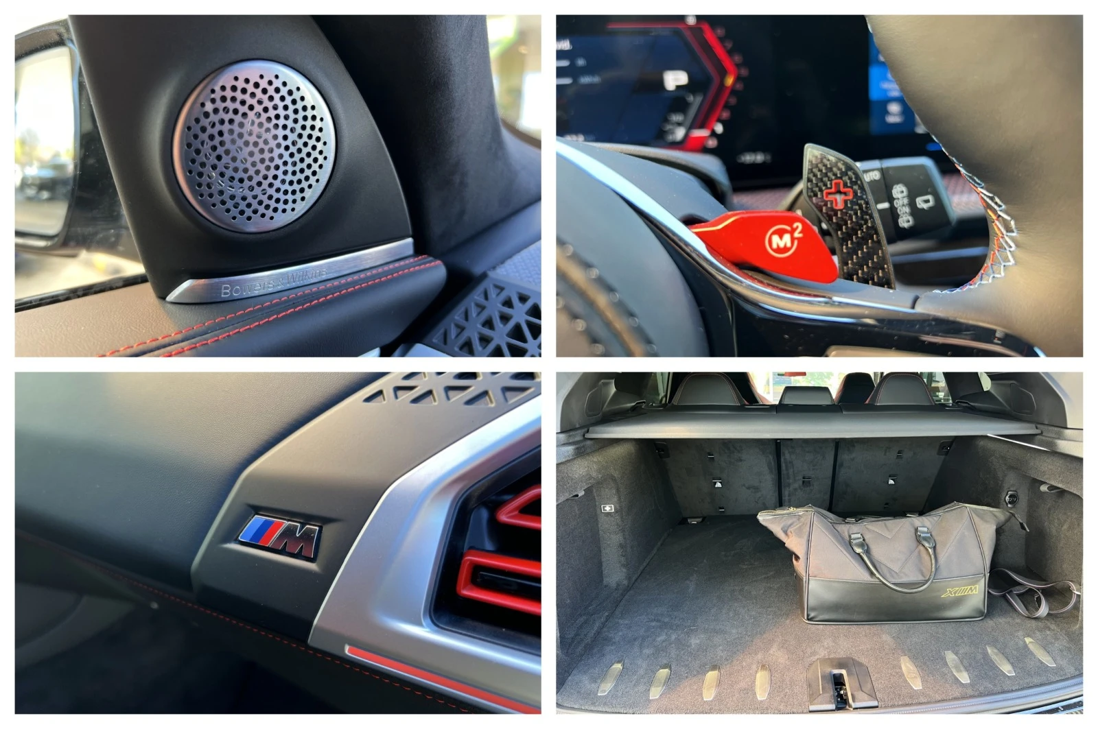 BMW XM RED LABEL/1 OF 500/PLUG-IN/CARBON/B&W/360/HEAD UP/ | Mobile.bg   17