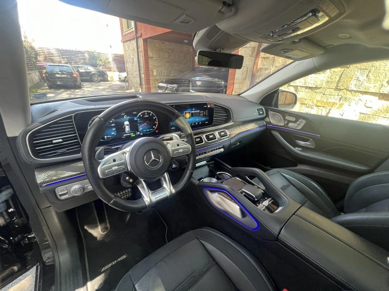 Mercedes-Benz GLE 53 4MATIC AMG Coupe Карбон Burmester FULL!!, снимка 12 - Автомобили и джипове - 47422079