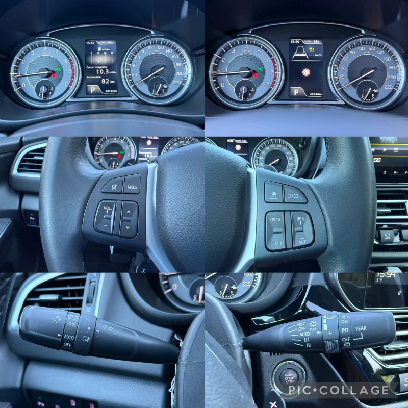 Suzuki SX4 S-Cross 1.4* BOOSTER JET* HYBRID* PANO* DIST* CAM360* FULL, снимка 15 - Автомобили и джипове - 52216701