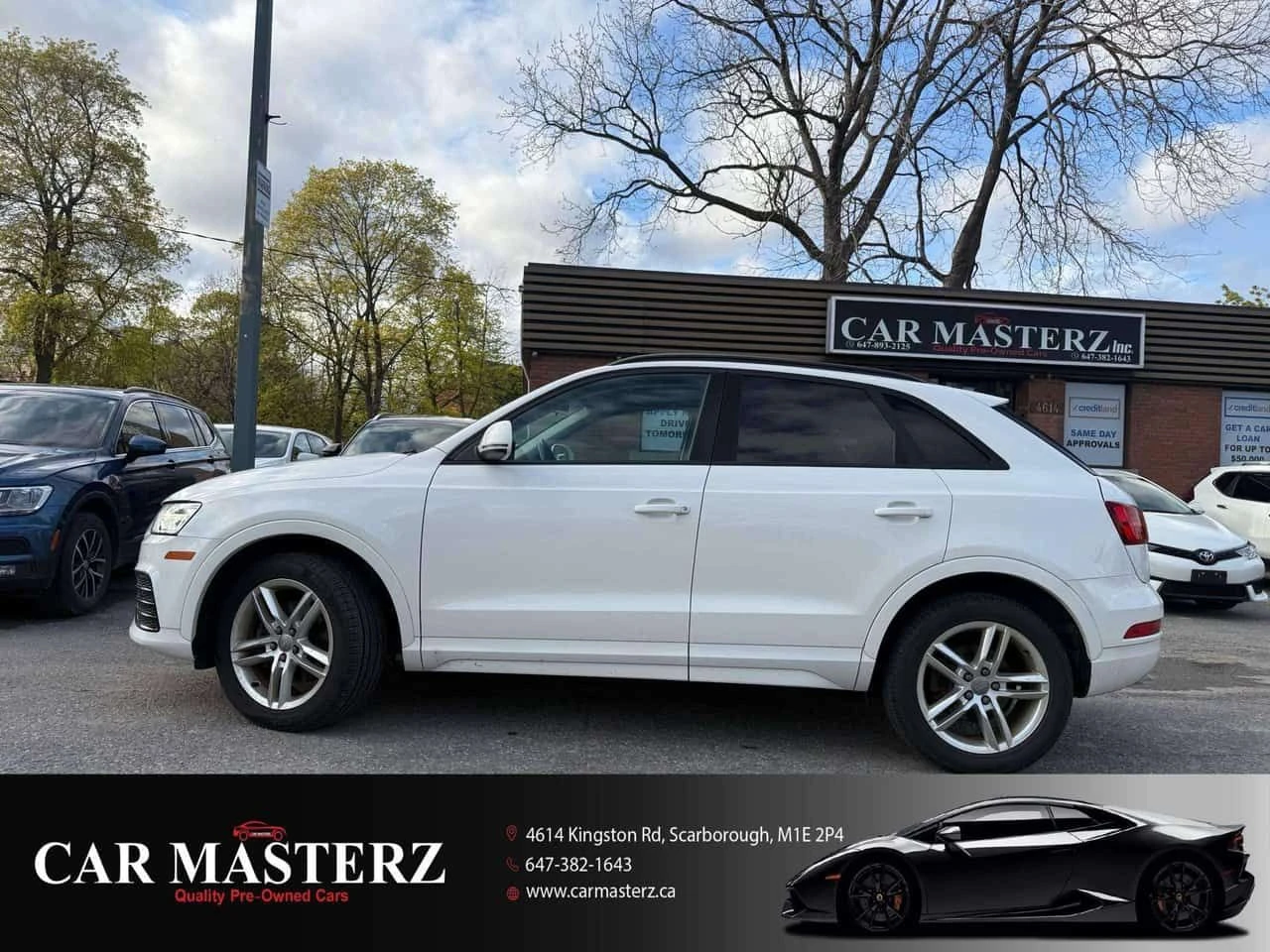 Audi Q3 * Quattro Komfort AWD I No Accident I Sunroof I Na, снимка 2 - Автомобили и джипове - 54792830