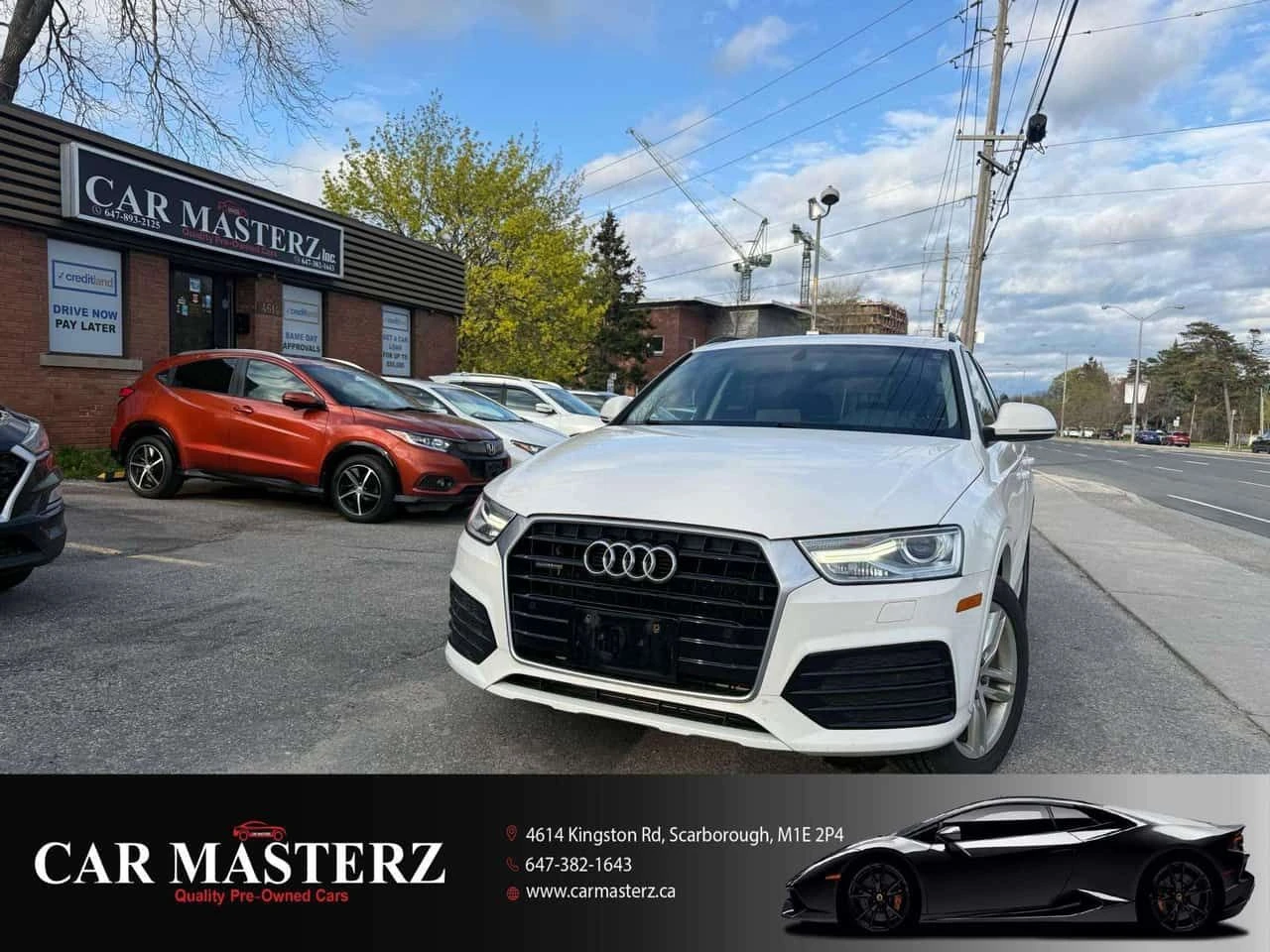 Audi Q3 * Quattro Komfort AWD I No Accident I Sunroof I Na