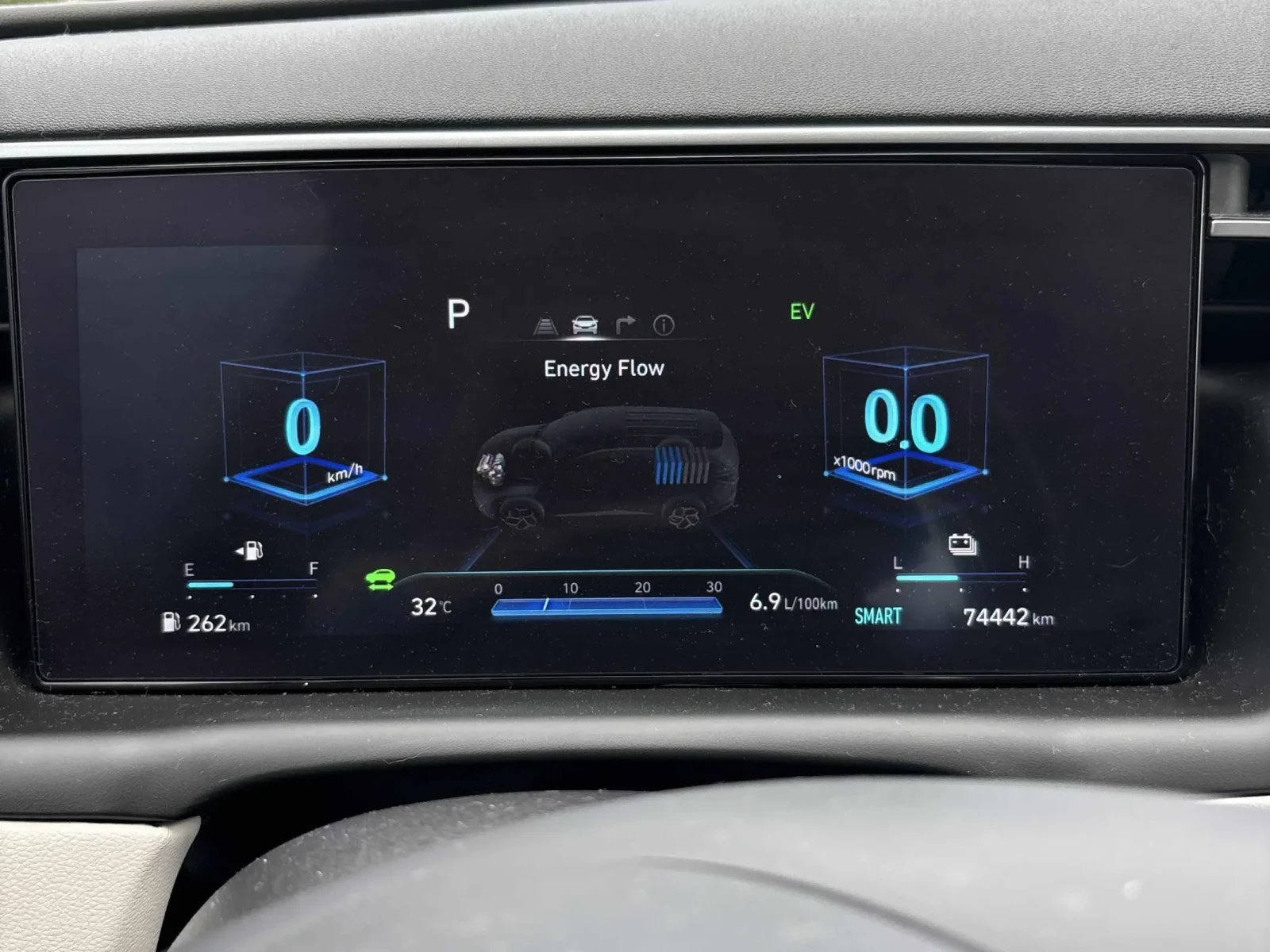 Hyundai Tucson Hybrid Luxury * 2 КЛЮЧА * ПАНОРАМА * CARFAX, снимка 8 - Автомобили и джипове - 54878850