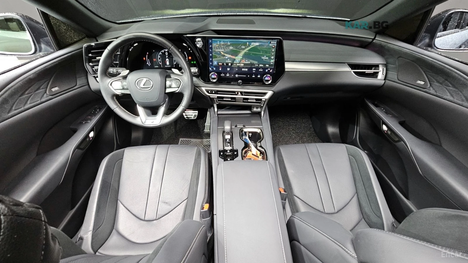 Lexus RX 500h F-SPORT/360 VIEW/HUD/DISTRONIC/ОБДУХВАНЕ, снимка 8 - Автомобили и джипове - 54902720
