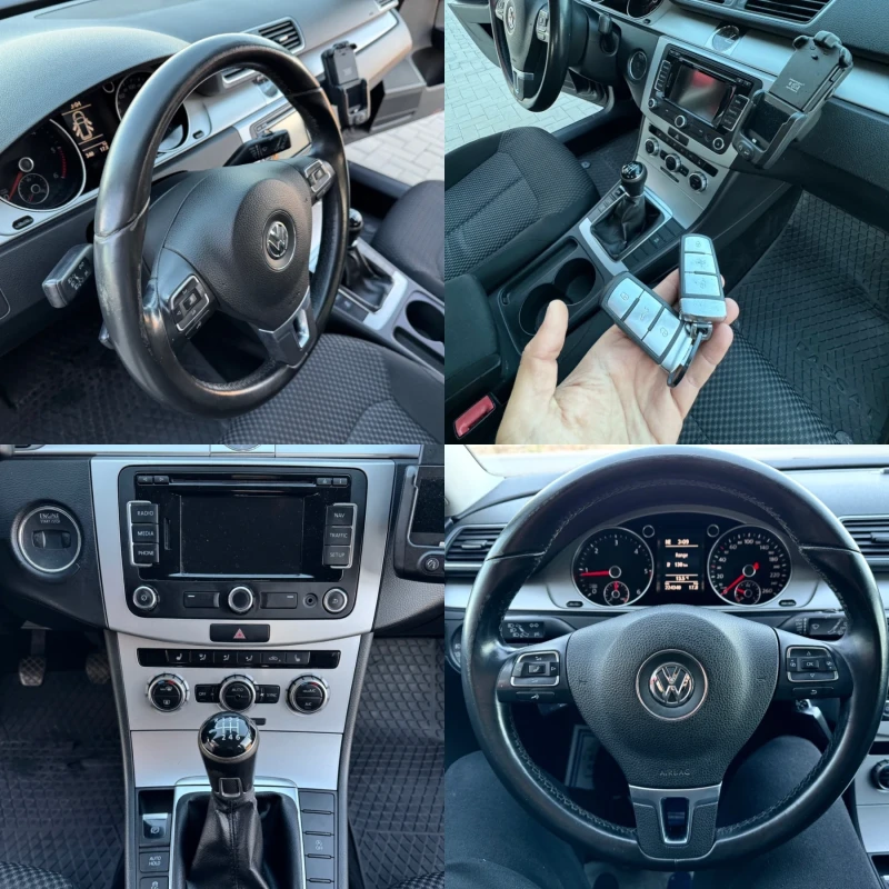 VW Passat 2.0 TDI 140к.с 2013г. NAVI  / EURO 5 / NOV DEMFER, снимка 14 - Автомобили и джипове - 47854679