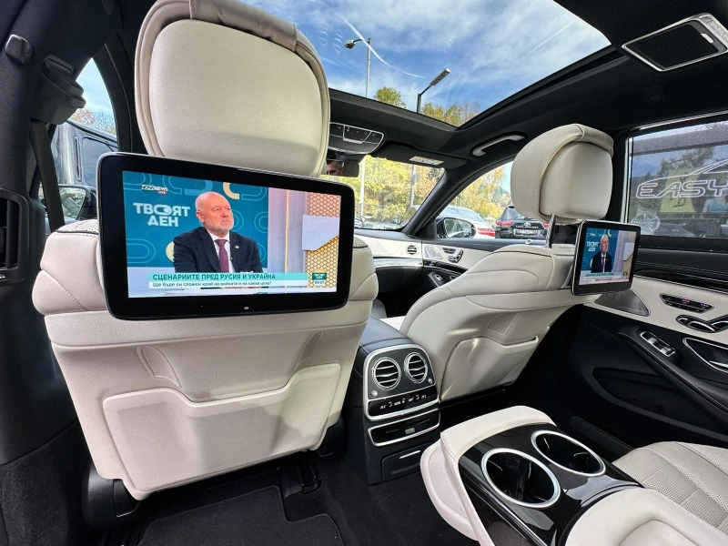 Mercedes-Benz S 400  Long / 4MATIC/AMG/NAVI/PANO/TV/ГОТОВ ЛИЗИНГ , снимка 15 - Автомобили и джипове - 52115311
