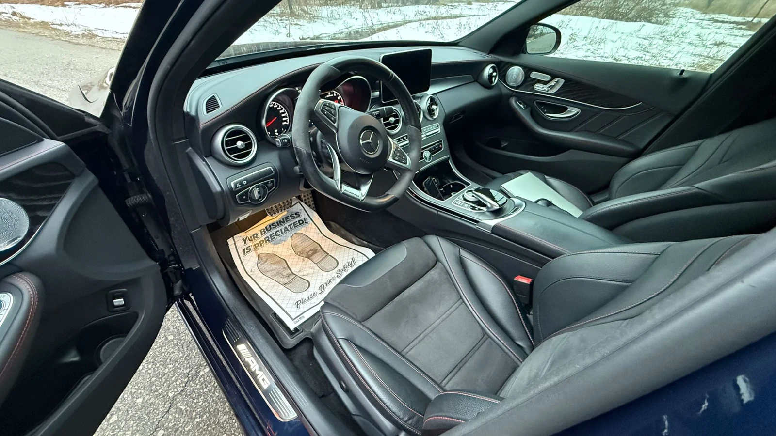 Mercedes-Benz C 43 AMG 4Matic * Крайна цена до БГ* , снимка 9 - Автомобили и джипове - 54006705