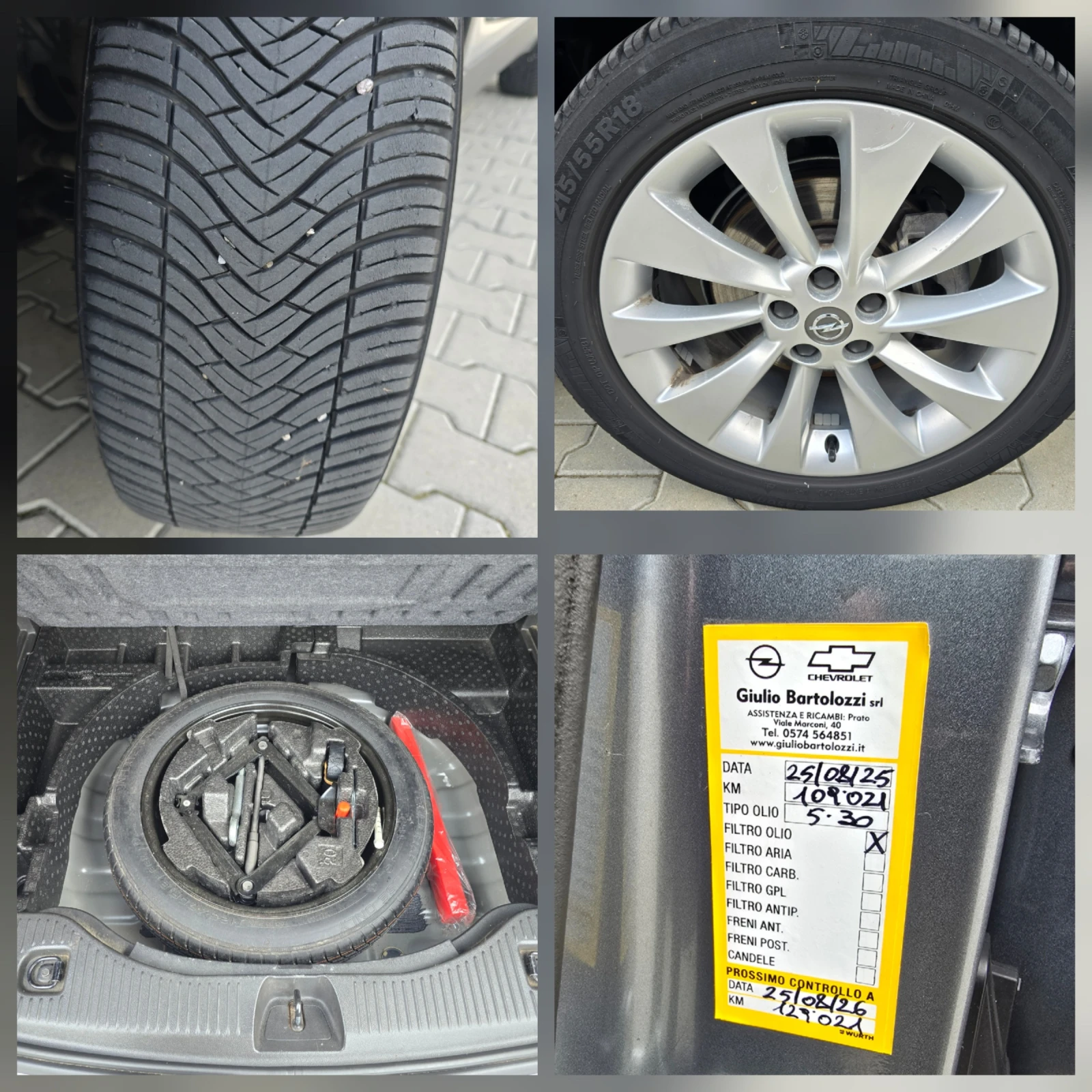 Opel Mokka X 1.6CDTI, 136к.с., 4х4, Нави, Камера, Кожа, Обслуже, снимка 16 - Автомобили и джипове - 54667228