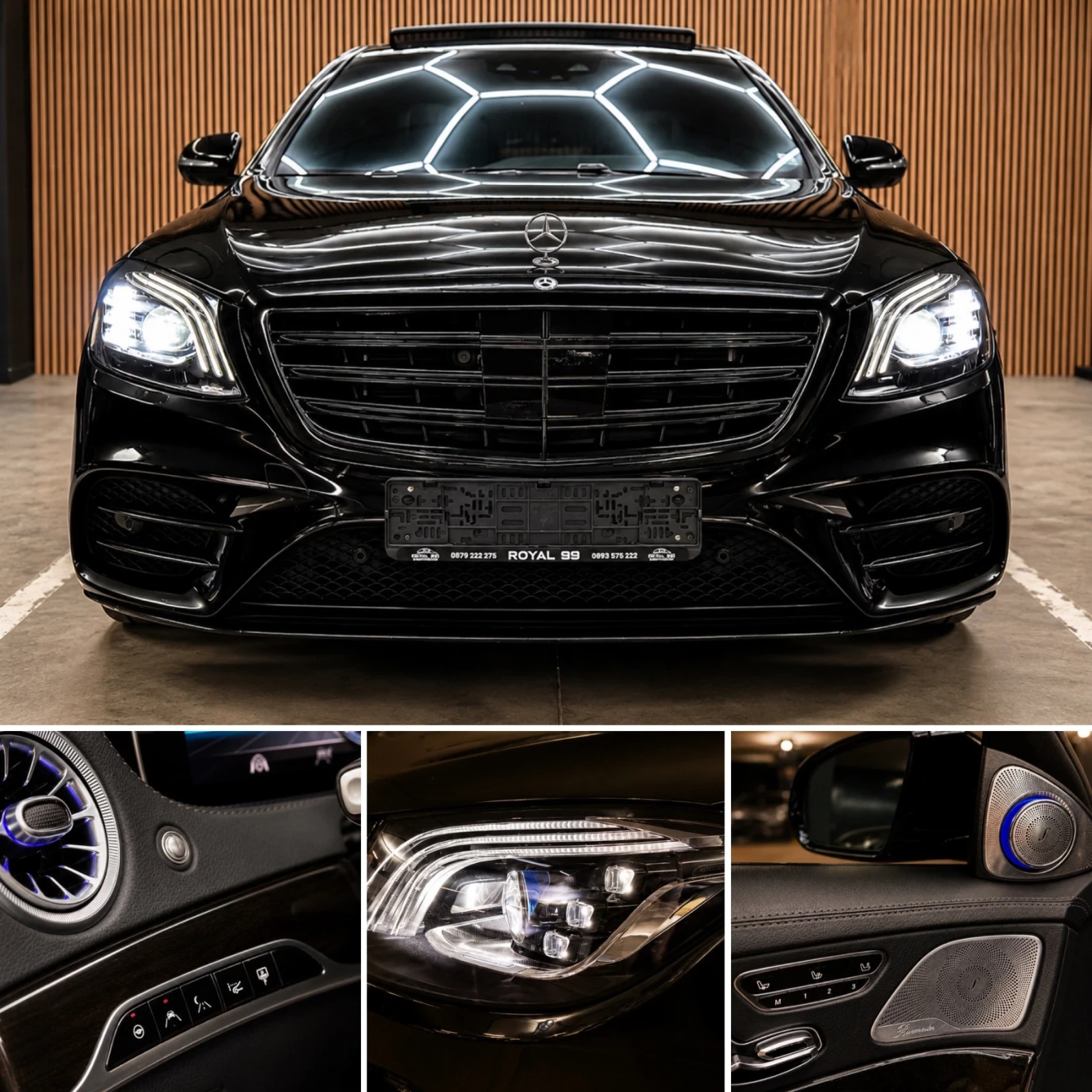 Mercedes-Benz S 350 AMG::LONG::NIGHT VISION:3XTV:MASSAGE:1 СОБСТВЕНИК:, снимка 10 - Автомобили и джипове - 54963210