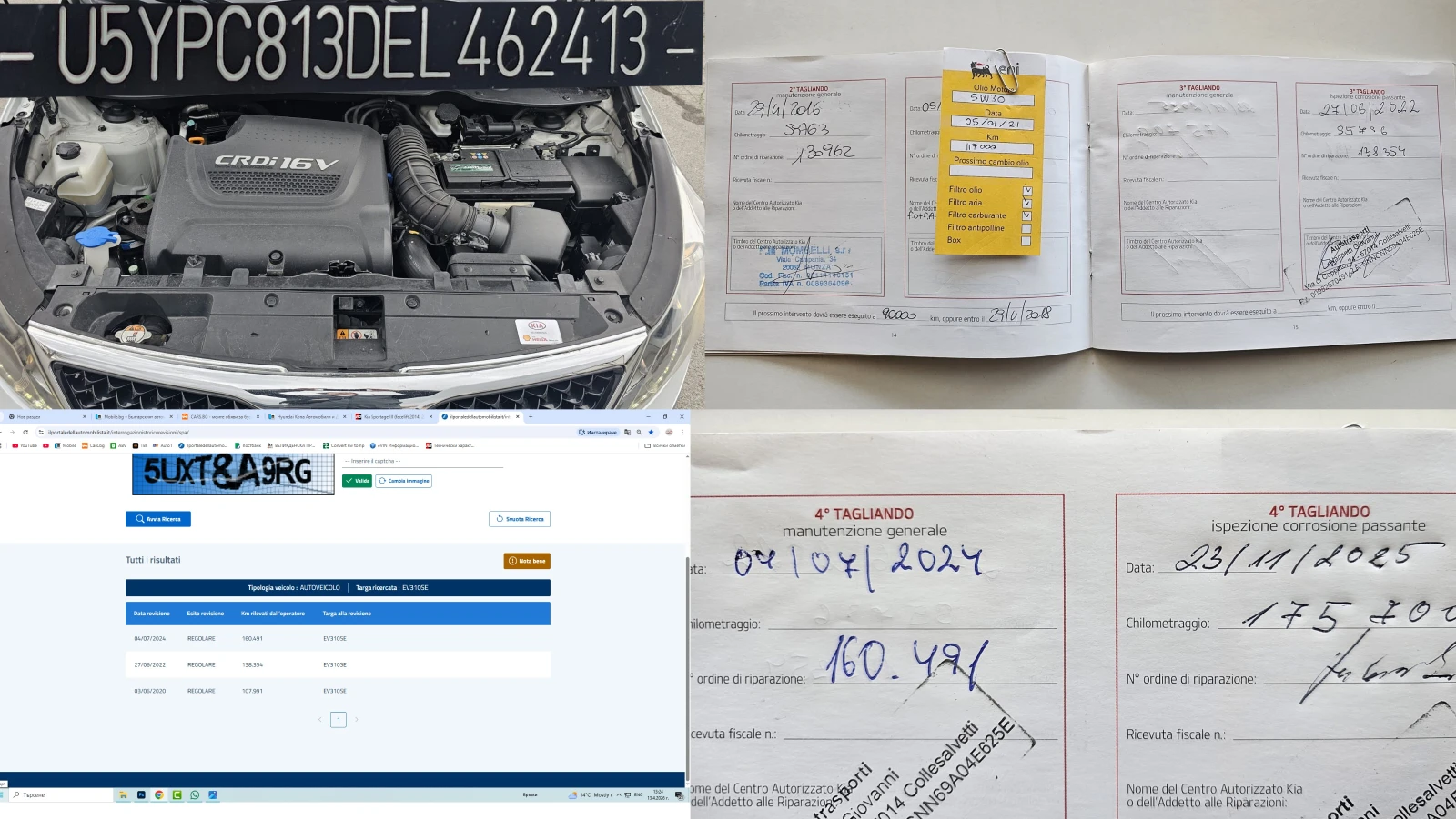 Kia Sportage 2.0CRDi 4x4 AUTO IT-ИСТОРИЯ-ТОП СЪСТ.-ЛИЗИНГ, снимка 17 - Автомобили и джипове - 54189985