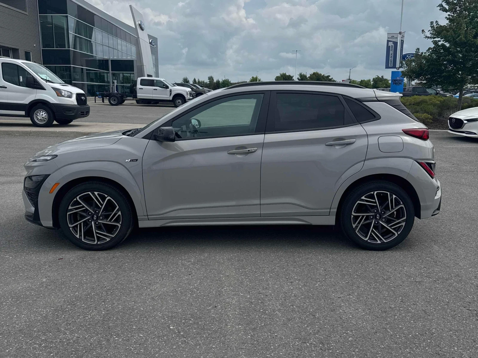 Hyundai Kona N Line* Back cam* H&K* HUD* Обдух* Шибидах* Подгре, снимка 4 - Автомобили и джипове - 55608532