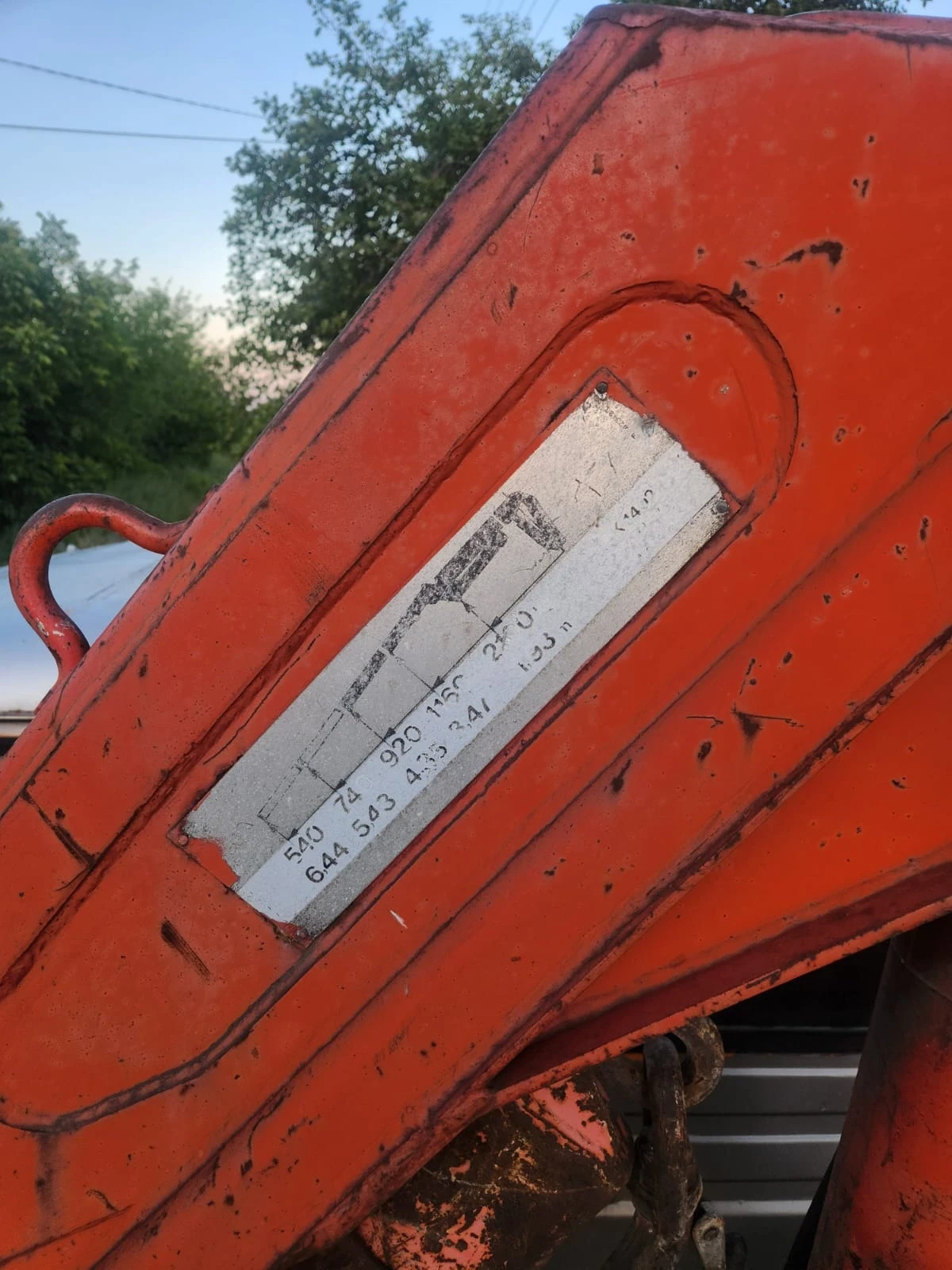 Mercedes-Benz 809 САМОСВАЛ С КРАН, снимка 5 - Камиони - 54597815