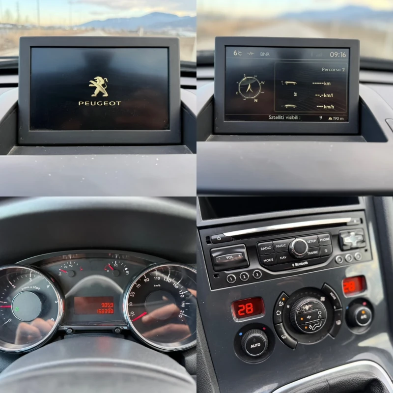 Peugeot 5008 1.6 HDI / FACELIFT / LED / 6+ 1 / NAVI / PARKTRONI, снимка 15 - Автомобили и джипове - 52957289