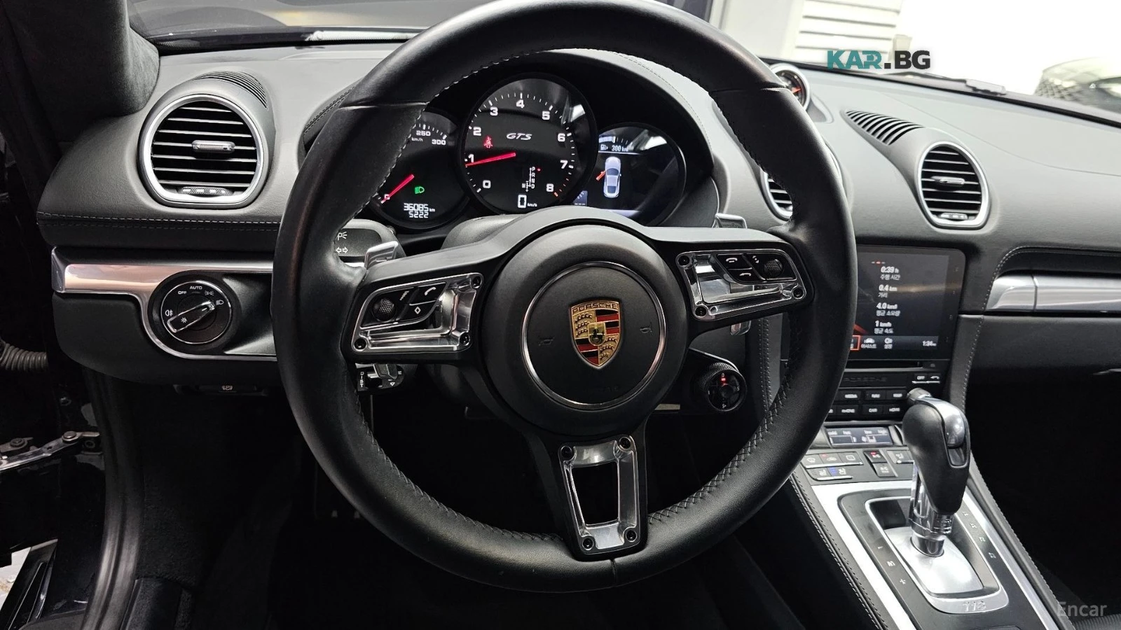 Porsche Cayman 718* GTS 2.5* КОЖА* ОБДУХВ* ПОДГРЕВ* НАВИ* PDK, снимка 12 - Автомобили и джипове - 56030897