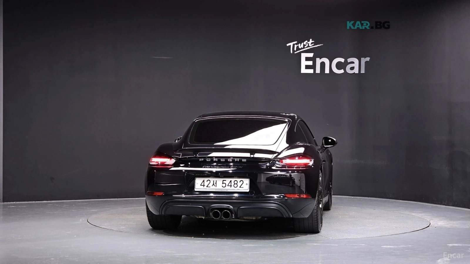 Porsche Cayman 718* GTS 2.5* КОЖА* ОБДУХВ* ПОДГРЕВ* НАВИ* PDK, снимка 4 - Автомобили и джипове - 56030897