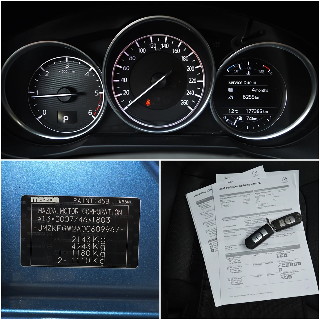 Mazda CX-5 2.2 Skyactiv - AWD - TAKUMI - ШВЕЙЦАРИЯ, снимка 11 - Автомобили и джипове - 56232645