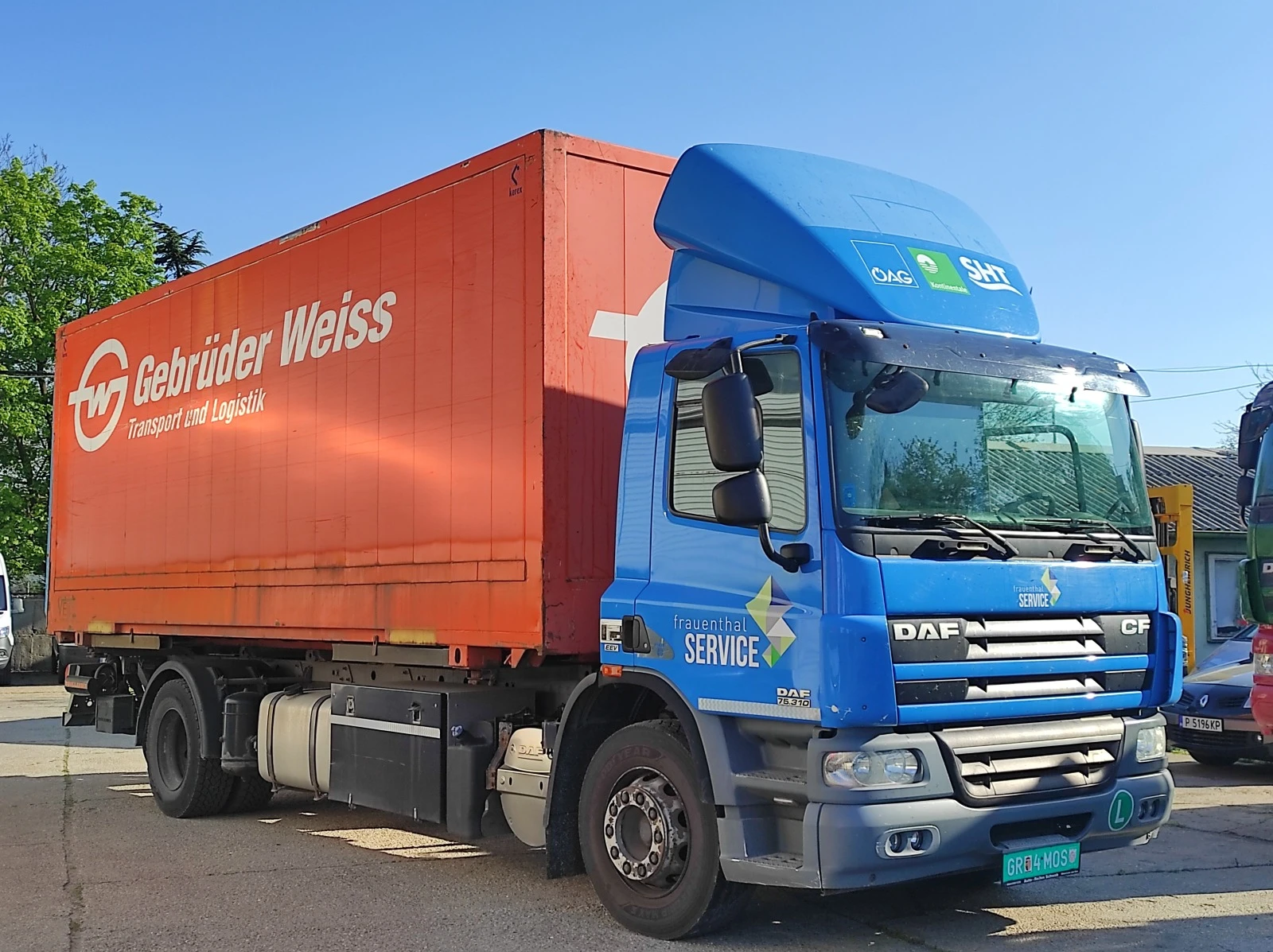 Daf CF 75.310, BDF, ФУРГОН-Странична щора - изображение 2